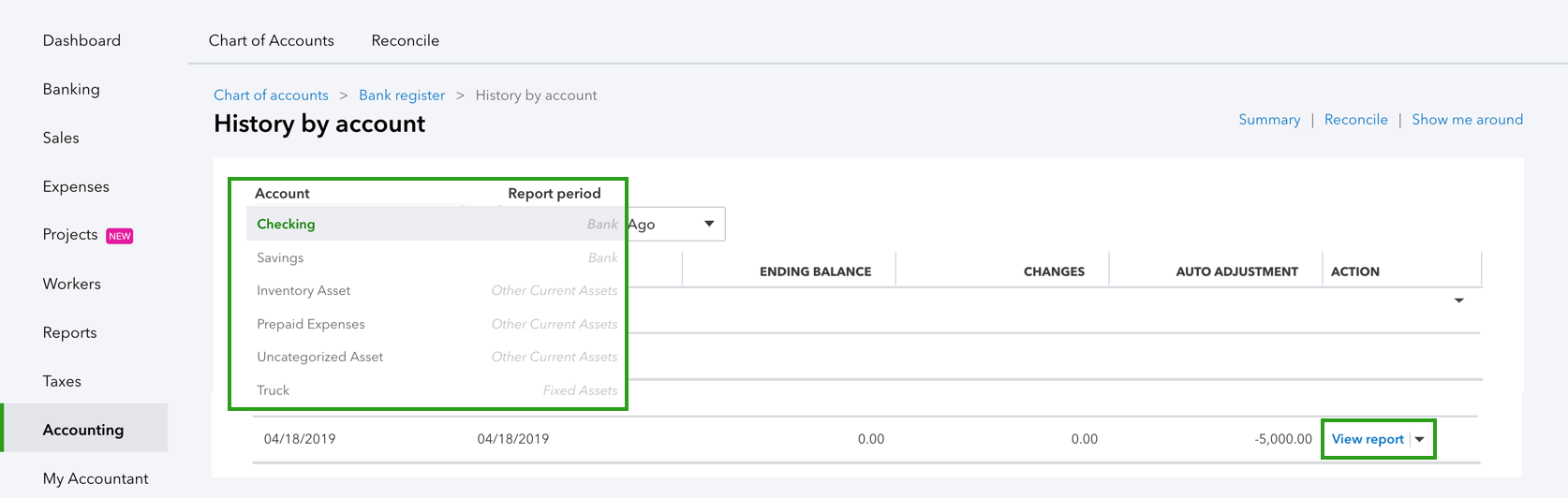 How to Undo a Bank Reconciliation in Intuit QuickBooks Online?
